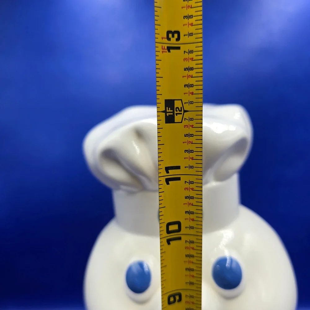 Vintage 1988 Pillsbury Doughboy Cookie Jar Kitchen Poppin Fresh 12